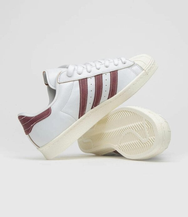 Adidas Superstar 80 ADV Crystal White Shadow Red Off White