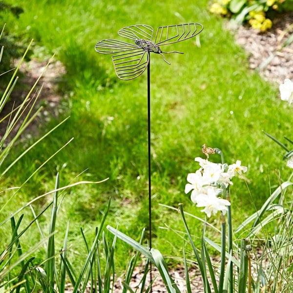 Paper High Pepem Metal Butterfly Garden Stake Decoration