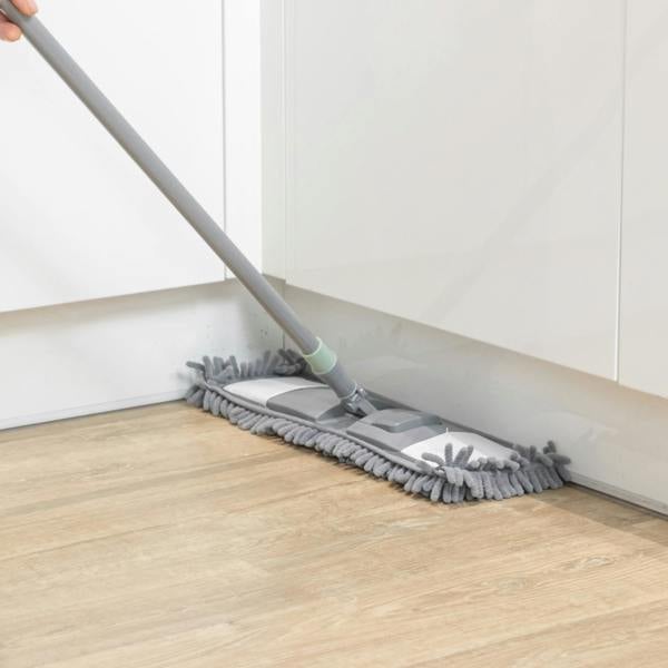 JVL Extendable Chenille Mop - Grey