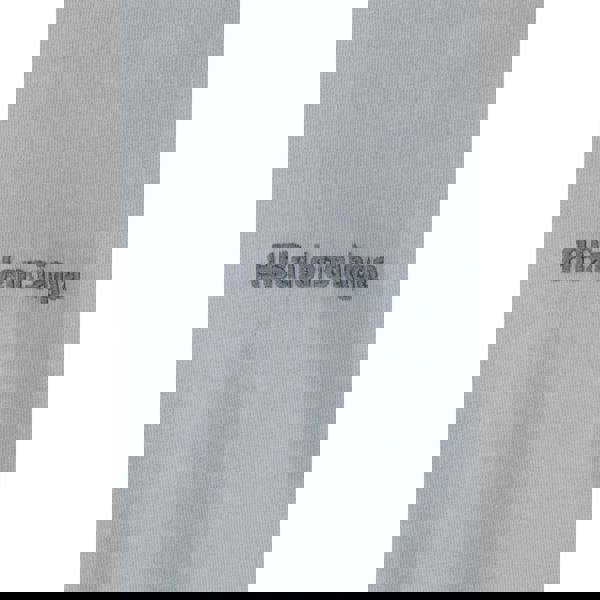 Balenciaga BB Logo embroidered Oversized T-Shirt   in  Grey