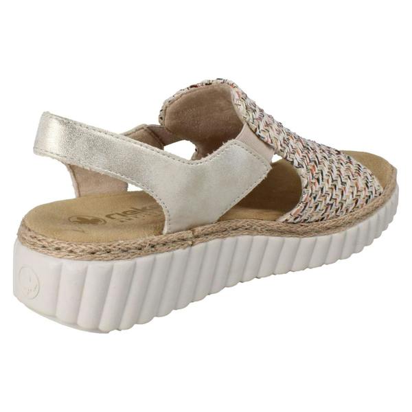 Rieker Ladies Rieker Wedge Sandal 69276