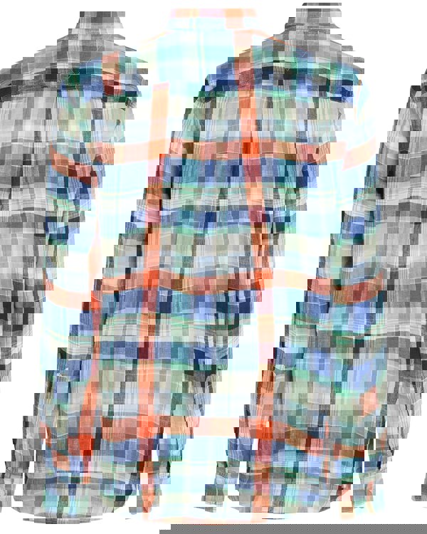 Tommy Hilfiger Tommy Hilfiger Linen Summer Madras Mens Shirt