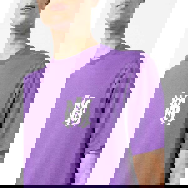 Amiri MA Core Logo Printed T-Shirt   in  Purple