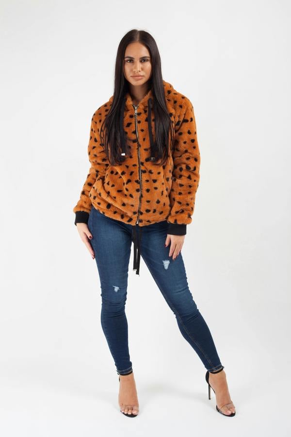 Urban Bliss Animal Fur Hoody