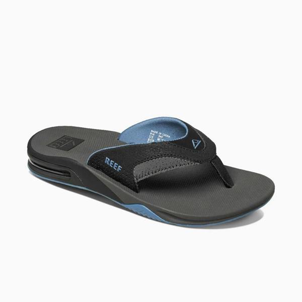 Reef Toe-Post Sandals   in  Black