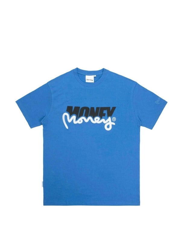 Money Double Money Tee - Blue