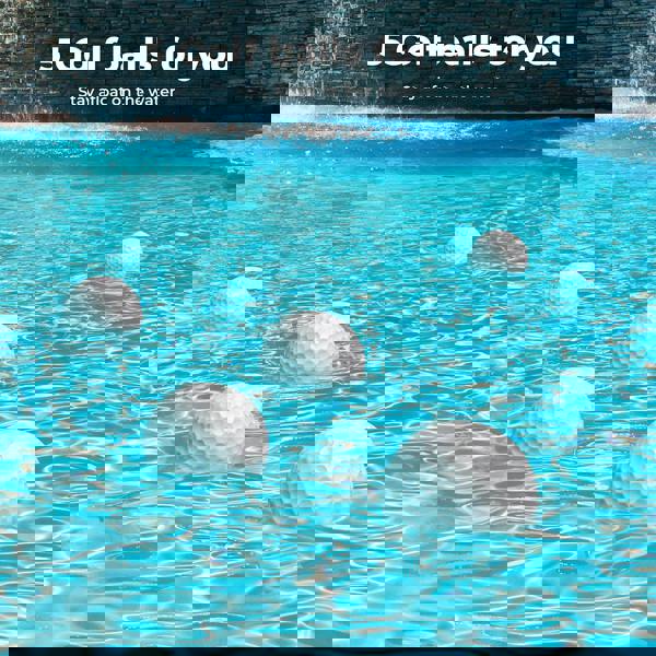 Centra Floating Golf Green Mini Mat Set Putting  Turf Pool Water Outdoor 60x30CM