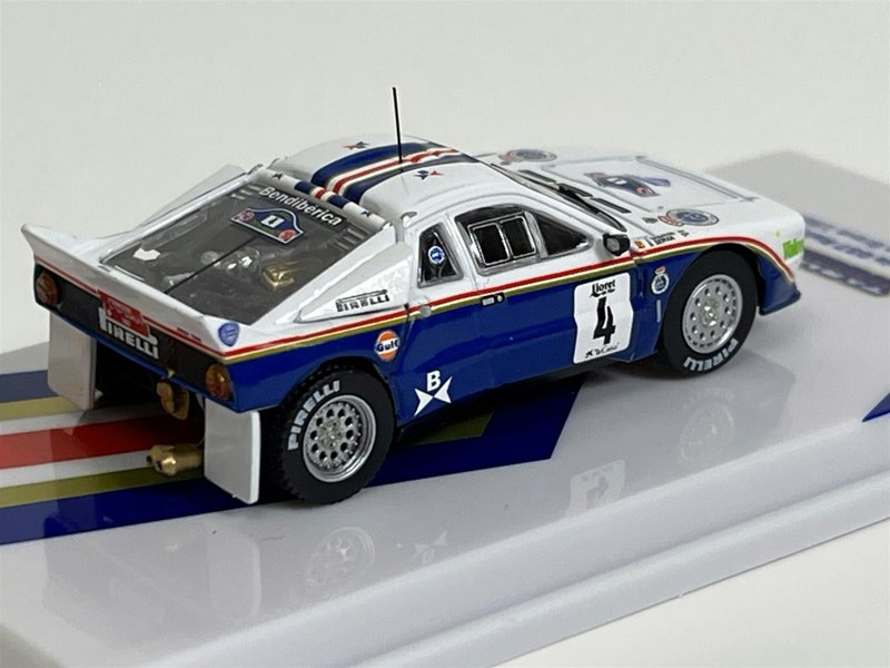 Tarmac Lancia 037 Rally Costa Brava 1985 1:64 Scale Tarmac Works T64PTL00285RCB04