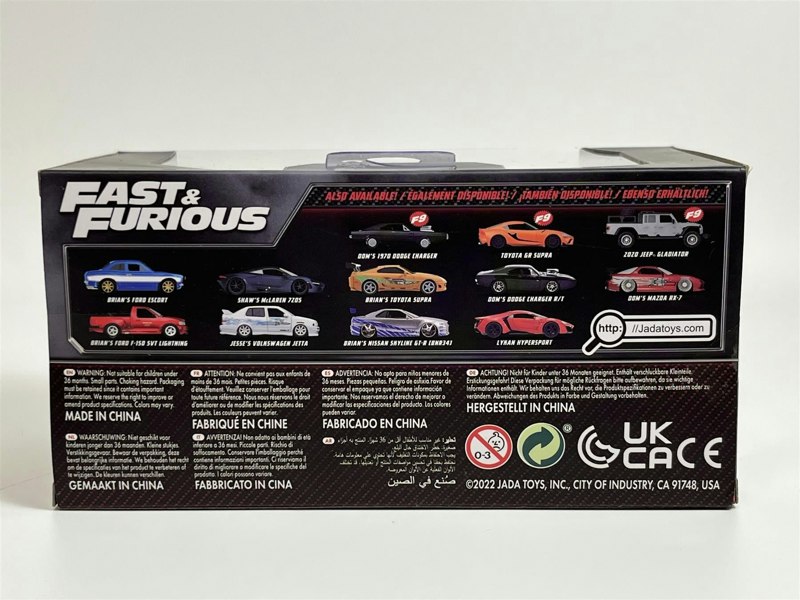 Jada Fast and Furious Brians Nissan Skyline 2000 GT-R 1:32 Scale Jada 99602