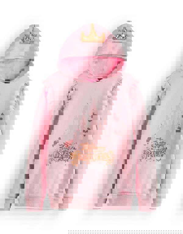 Disney Girls Pink Princess Hoodie