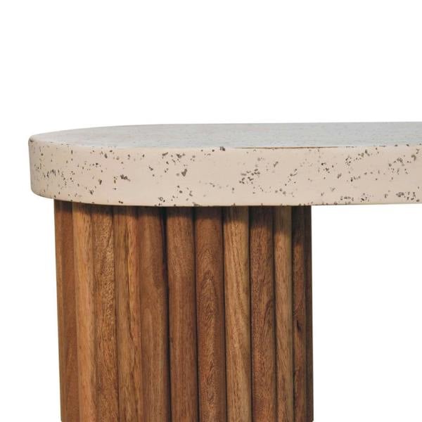 Wyld Haus Saint-Cirq-Lapopie Serenity Terrazzo Coffee Table