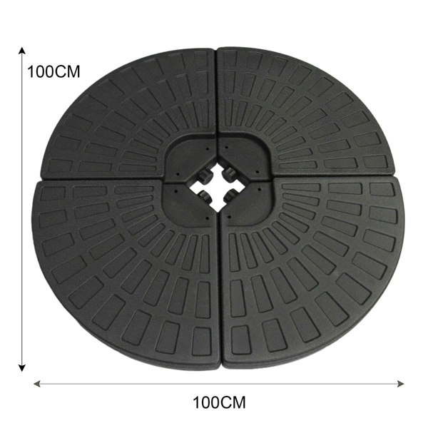 Monstershop Cantilever Parasol Base - Fan Design