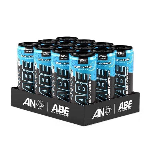 Applied Nutrition ABE Energy + Performance Cans, Blue Lagoon - 12 x 330 ml.