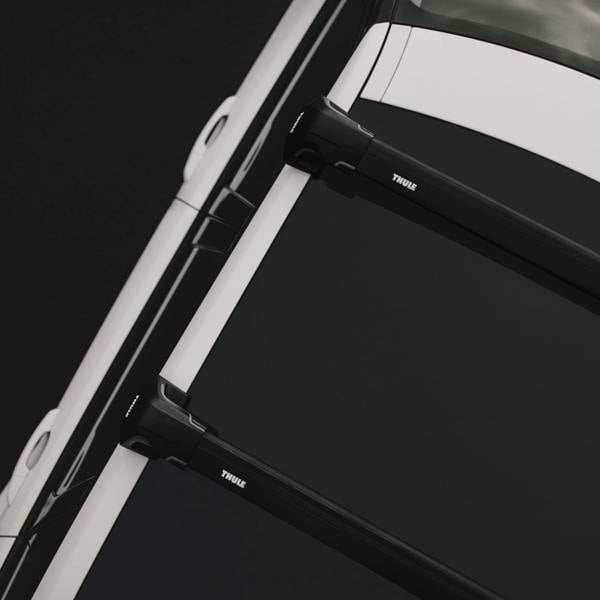 Thule Roof Rack Bars, Porsche Cayenne Coupe 2018+ onwards, Black Wing Bar Edge