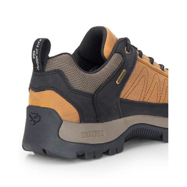 Heel design on the Hoggs of Fife Corrie walking shoe with padded support for long adventures