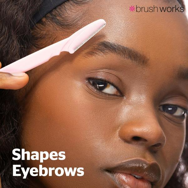 Brushworks Angled Dermaplaners (Pack of 6)