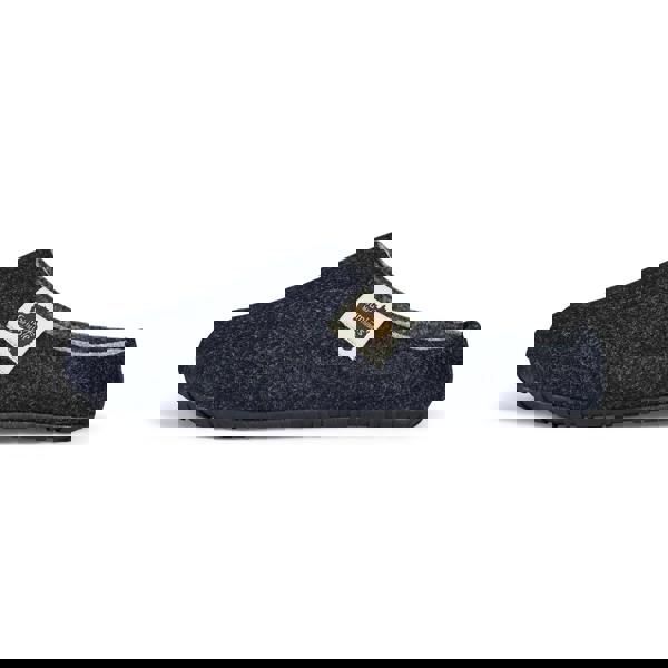 Gumbies Outback Men's Slippers - Navy & Grey