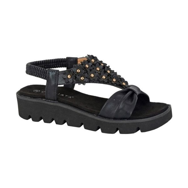 Cipriata Womens/Ladies Salvia Sandals - Black