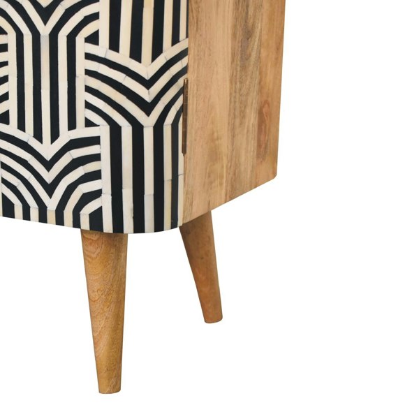 Artisan Furniture Solid wood Edessa Bone Inlay Cabinet