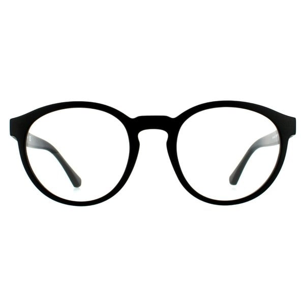 Emporio Armani Sunglasses EA4152 58011W Matte Black Clear with Sun Clip-ons