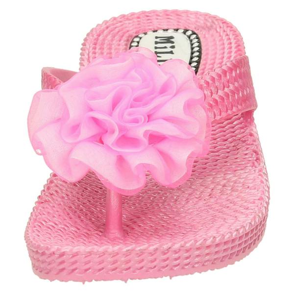 Girls Millie Jelly Style Toe Post Sandals