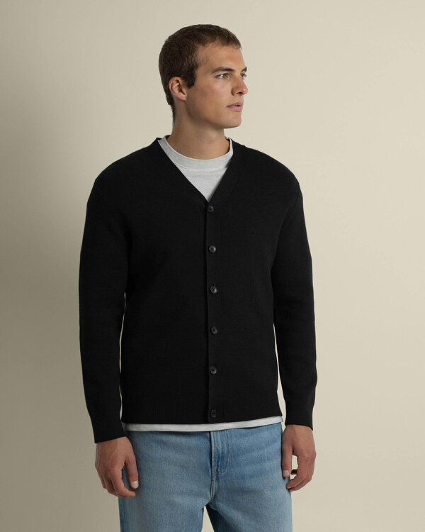 Larsson & Co Milano Knit V-Neck Cardigan