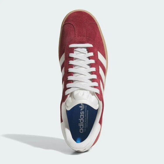 Adidas Gazelle ADV Shadow Red Crystal White Gold Metallic