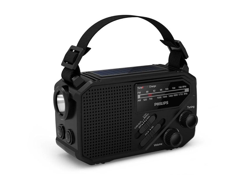 Philips TAR1609-00 Portable Radio Torch SOS Alarm - Free Gift RRP £10!