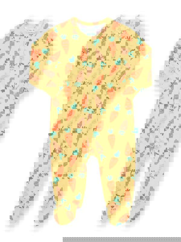 Kite Baby Organic Happy Carrot Sleepsuit