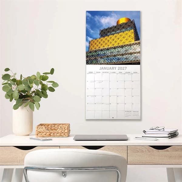Birmingham Calendar 2027, Wall Calendars, Month To View, Travel, Gift
