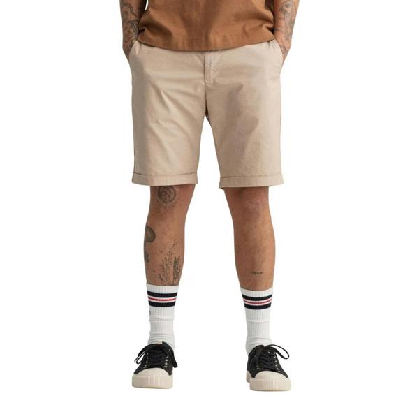 Gant Mens Sun Faded Relaxed Fit Cargo Shorts - Sand - 