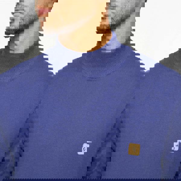 Gabicci V55GK10 Mens Duke Long Sleeve Plain Knitted Turtle Neck Gabicci Vintage - ATLANTIC