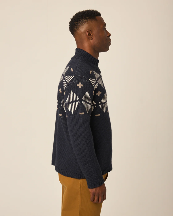 Peregrine Mountain Zip Neck Sweater
