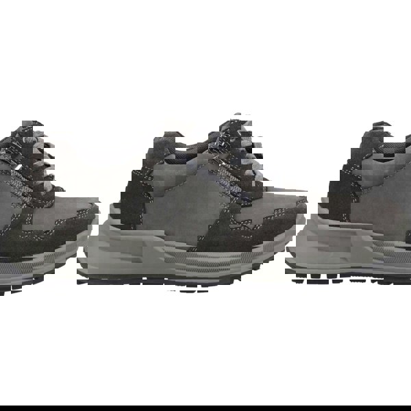Hush Puppies Alexander Leather Men's Grey Lace-Up Shoes