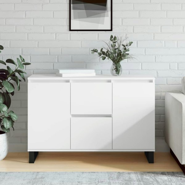 Berkfield Sideboard White 104x35x70 cm Engineered Wood