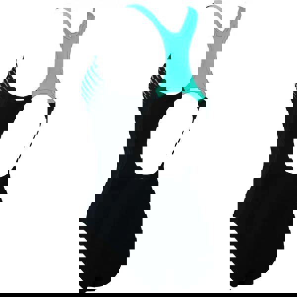 Zoggs Extender Powerback Swimsuit - Black/Mint