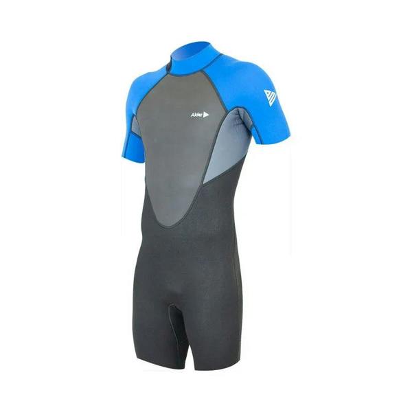 Alder Impact Men's 3/2mm Back Zip Shorty Wetsuit - Royal Navy