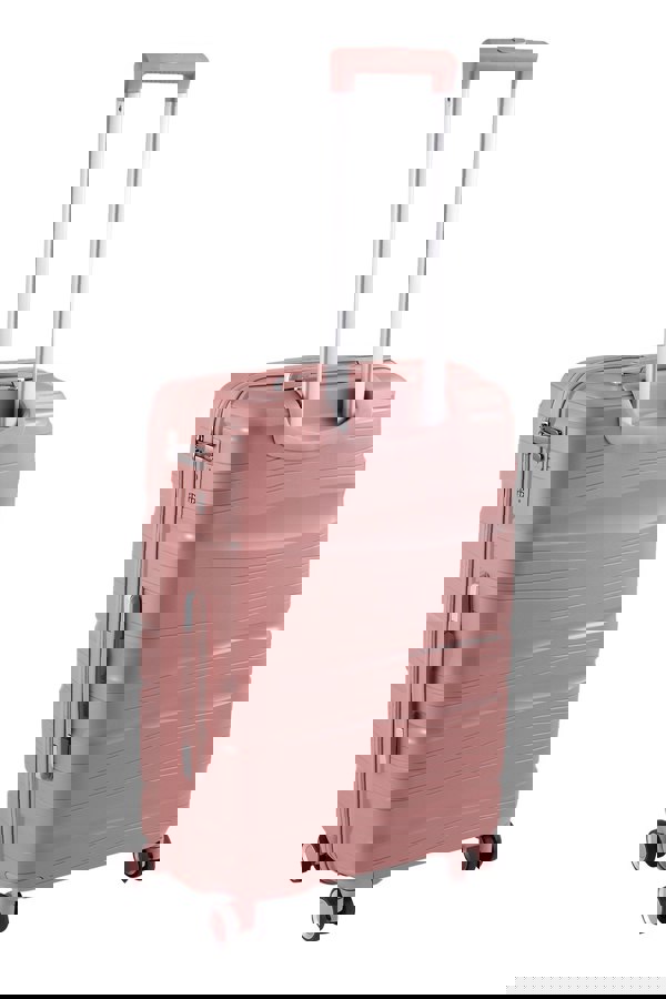 Living and Home 4PCS Gold Lockable Travel Suitcase Set