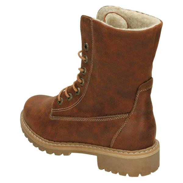 Down to Earth Ladies Down To Earth Fleece Lined Calf Boots