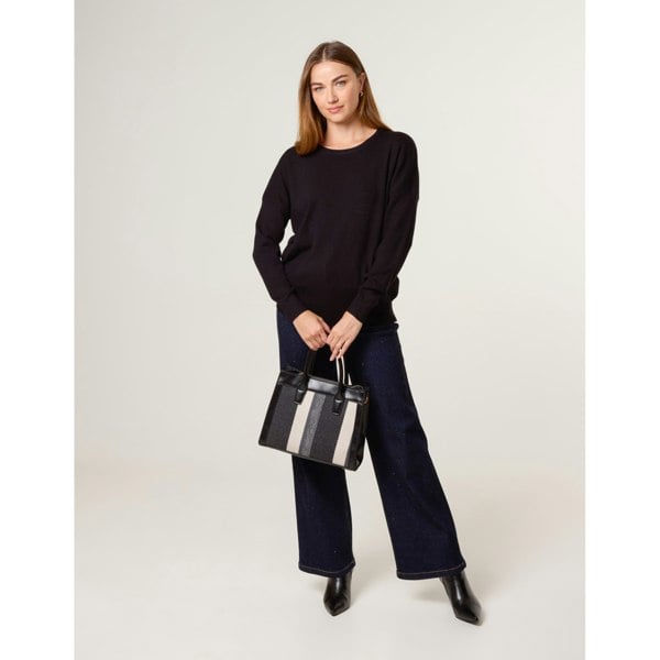 Blue Vanilla Plain Crew Neck Jumper