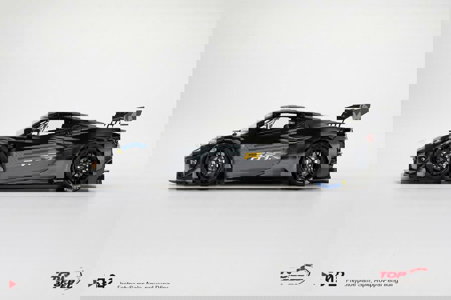 TSM Chevrolet Corvette Z06 GT3.R 2023 Road America Test Car 1:18 Scale TSM TS0542