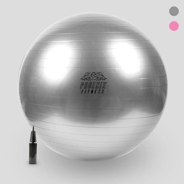 Phoenix Fitness Anti-Burst Fitness Ball with Pump