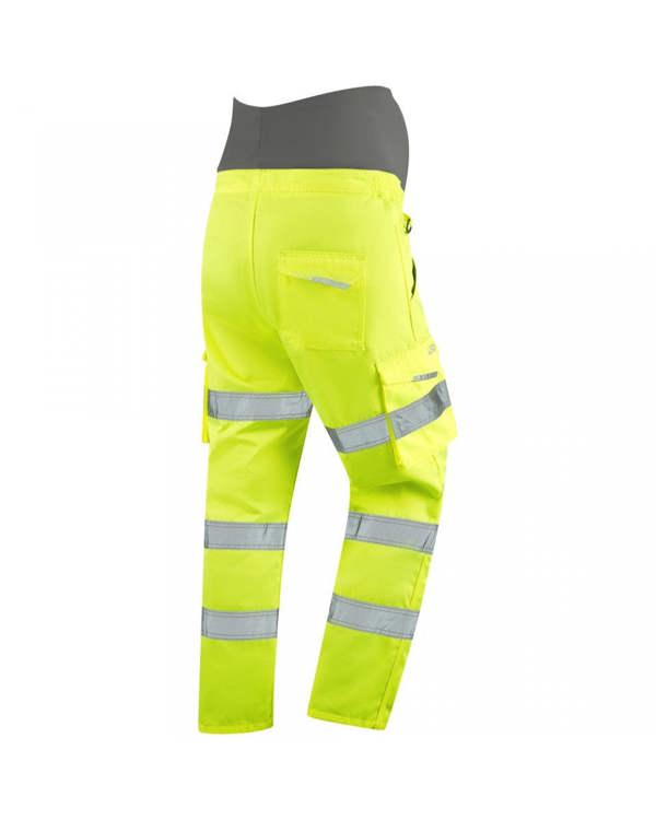 Verity Poly/Cotton Maternity Cargo Trouser Leo Workwear