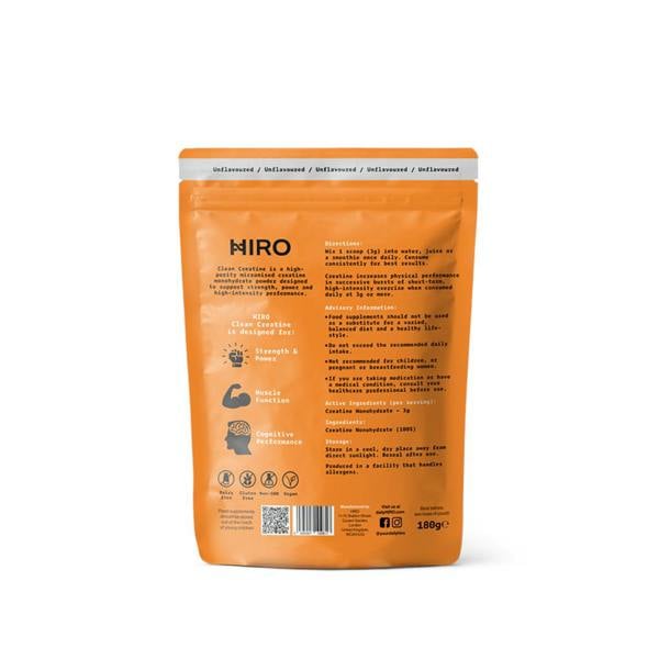 HIRO Clean Creatine Triple Pack