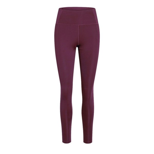 Girlfriend Collective Women's Pocket High Rise Long Leggings - Plum