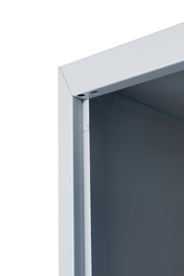 Phoenix Safe Phoenix PL 300D Series PL1133GGK 1 Column 1 Door Personal locker in Grey with Key Lock