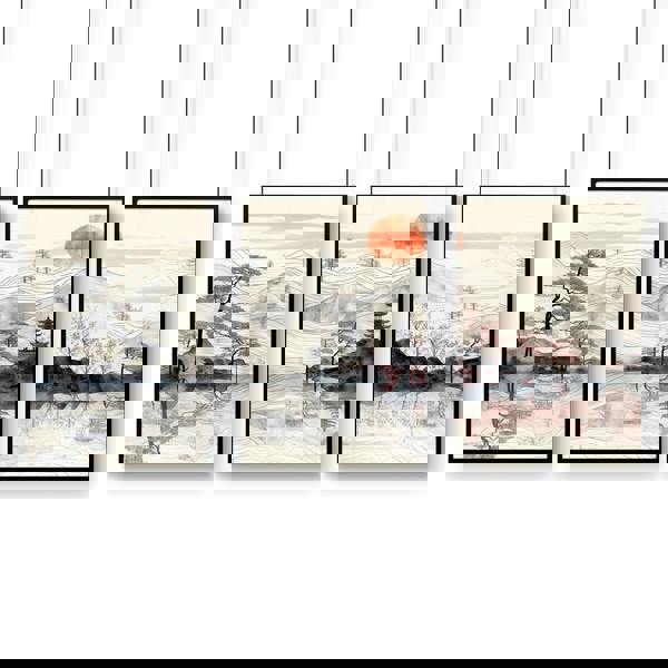 Framed Posters For Living Room | Set of 3 wall art prints