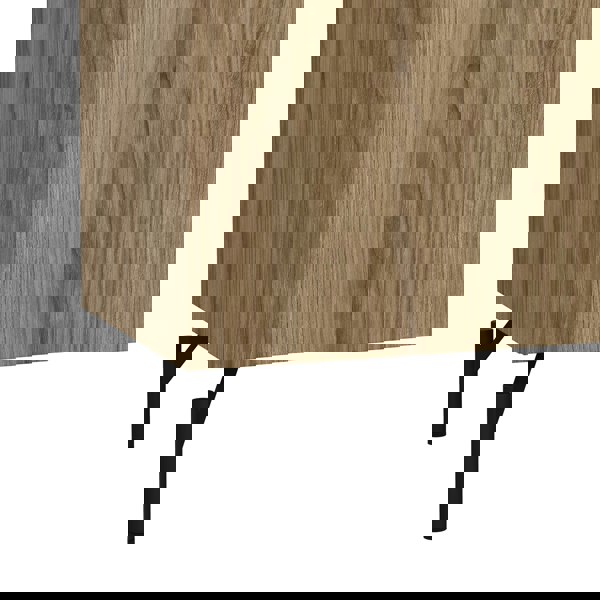 Furniture To Go Kendall TV-Unit with 2 Doors + 1 Drawer Oak and Black