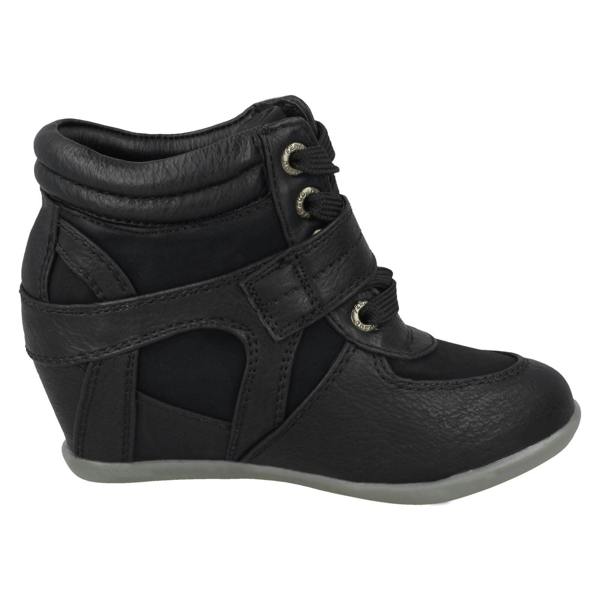 Cutie Girls Cutie Mid Wedge Ankle Boots H5013