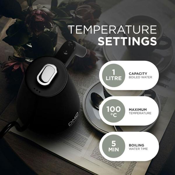 DMD Collective Gooseneck Kettle with Temperature Control